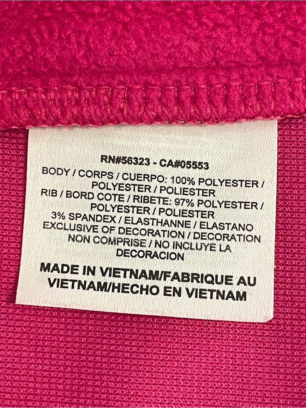 Nike Golf Tour Performance Women’s Therma-Fit Quarter-Zip Pink Pullover Size L - Picture 10 of 11